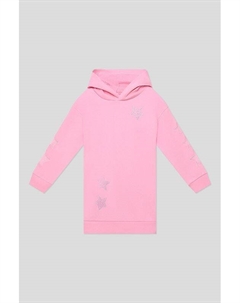 Платье-худи хлопковое с принтом Ovs