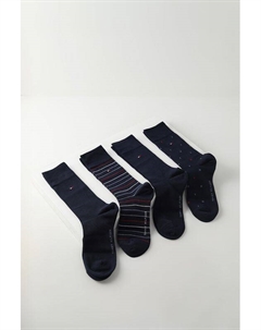 Подарочный набор из 4 пар классических носков Tommy hilfiger