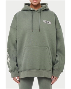 Худи оверсайз с принтом The couture club