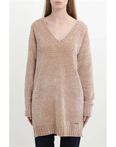 Пуловер вязаный свободного кроя Guess