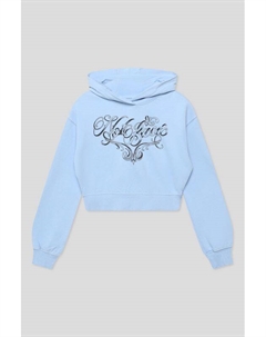 Худи хлопковое с принтом Ovs