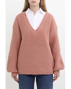 Пуловер вязаный свободного кроя Guess