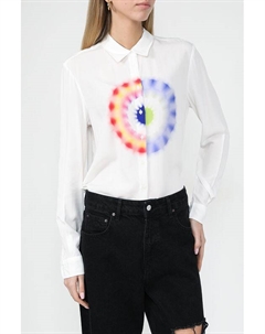 Рубашка из вискозы с принтом Desigual