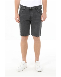 Шорты джинсовые с эффектом потертости Superdry