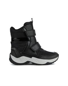 Утепленные сапоги на липучках Geox