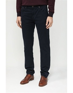 Хлопковые брюки прямого кроя Bugatti