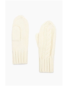 Варежки вязаные из смесовой шерсти Auranna