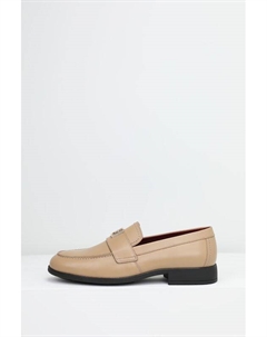 Туфли лоферы кожаные с пряжкой Tommy hilfiger