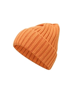 Шерстяная шапка бини в рубчик Gioco
