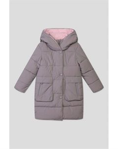Пальто утепленное с капюшоном Oldos