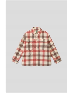 Рубашка хлопковая в клетку Benetton