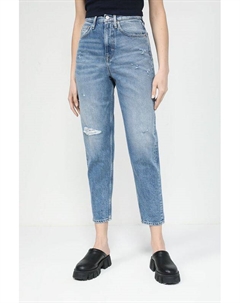 Джинсы с эффектом потертости Tommy jeans