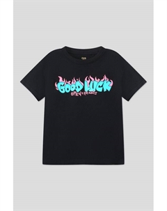 Футболка хлопковая с принтом Ovs