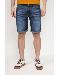 Шорты джинсовые с эффектом потертости Guess