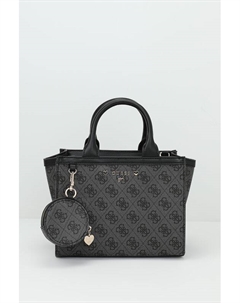 Сумка с принтом из монограмм бренда Guess