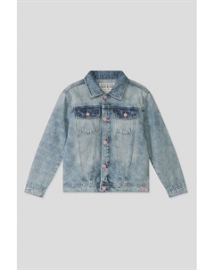 Джинсовая куртка с эффектом потертости Guess