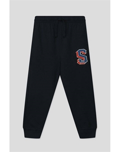 Брюки хлопковые с логотипом Ovs