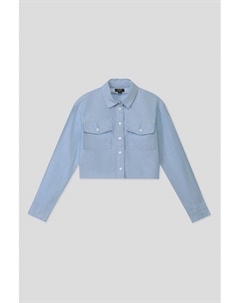 Хлопковая рубашка укороченного кроя Ovs