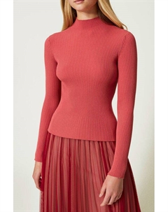 Однотонная водолазка в рубчик Twinset