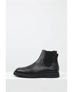 Полусапоги-челси кожаные Hugo