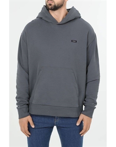 Худи хлопковое с карманом Calvin klein