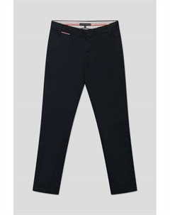Хлопковые брюки прямого кроя Tommy hilfiger