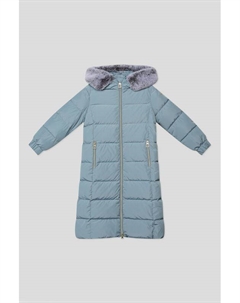 Пальто утепленное с капюшоном Geox