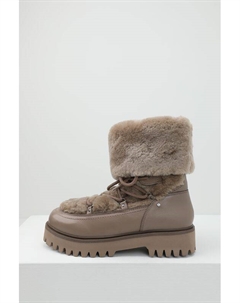 Сапоги кожаные утепленные с шерстью Bronx