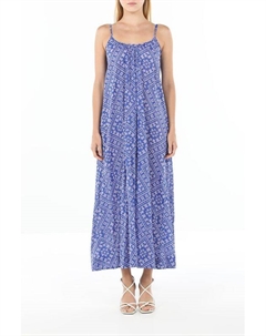 Сарафан на бретельках свободного кроя Piombo