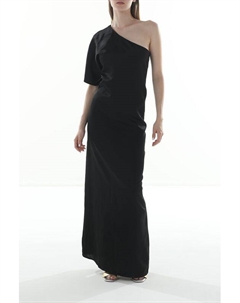 Платье с добавлением льна ассиметричного кроя Calvin klein