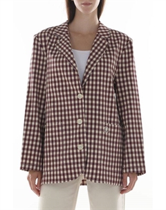 Пиджак в мелкую клетку с карманами Tommy hilfiger