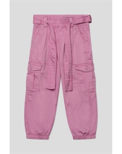 Брюки хлопковые на эластичном поясе с карманами Ovs