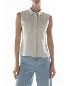 Рубашка без рукавов с карманами Calvin klein