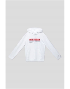 Худи хлопковое с карманом Tommy hilfiger