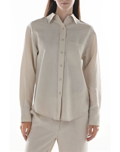 Рубашка с добавлением льна Calvin klein