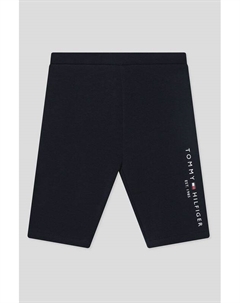 Шорты хлопковые с логотипом Tommy hilfiger
