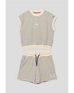 Комплект из футболки и шорт в полоску Tommy hilfiger