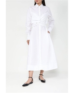 Платье-рубашка с декоративным узлом Karl lagerfeld