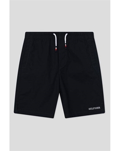 Шорты хлопковые на кулиске Tommy hilfiger