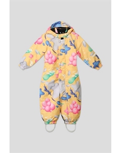Комбинезон утепленный с капюшоном и принтом Майя Oldos