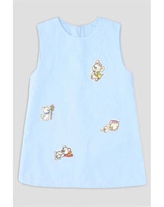 Платье из хлопка с аппликациями в виде мышек Evika kids