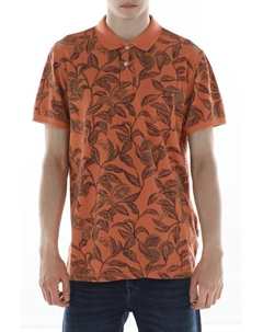 Поло хлопковое с принтом Blend