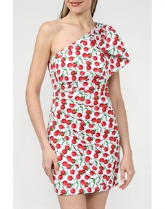 Платье ассиметричного кроя с бантом Belucci