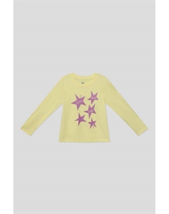 Лонгслив хлопковый с принтом Ovs