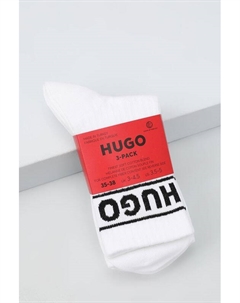 Набор из 3 пар хлопковых классических носков Hugo