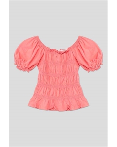 Футболка хлопковая с открытыми плечами Ovs