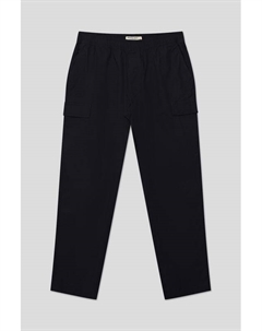 Брюки хлопковые на эластичном поясе с карманами Grand & hills