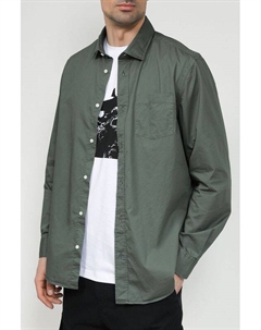 Рубашка хлопковая с карманом Piombo