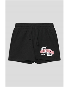 Шорты хлопковые на кулиске с принтом Ovs