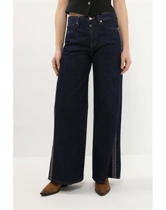 Джинсы свободного кроя с вышивкой Pepe jeans